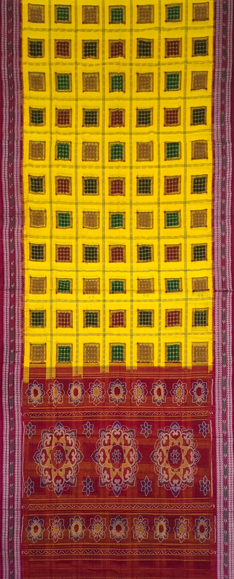 Exquisite Ashwini design Sambalpuri Cotton Saree