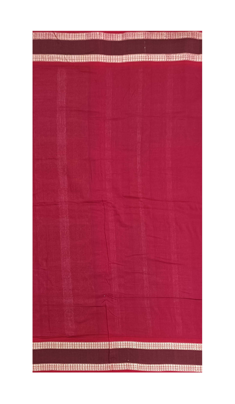 Bomkai Cotton Saree (With Blouse Piece)