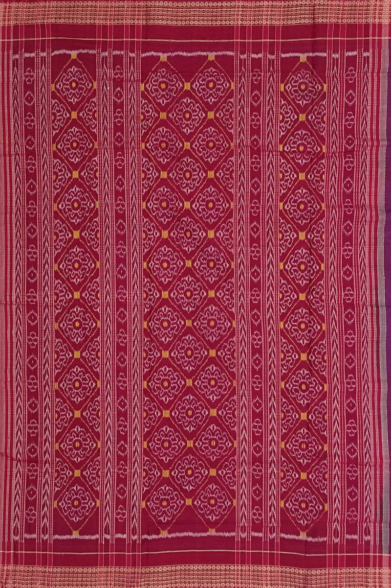 Sambalpuri cotton saree with blouse piece