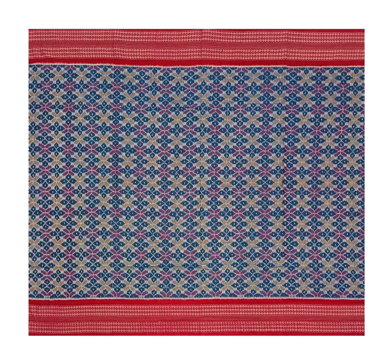 Sambalpuri cotton saree with blouse piece