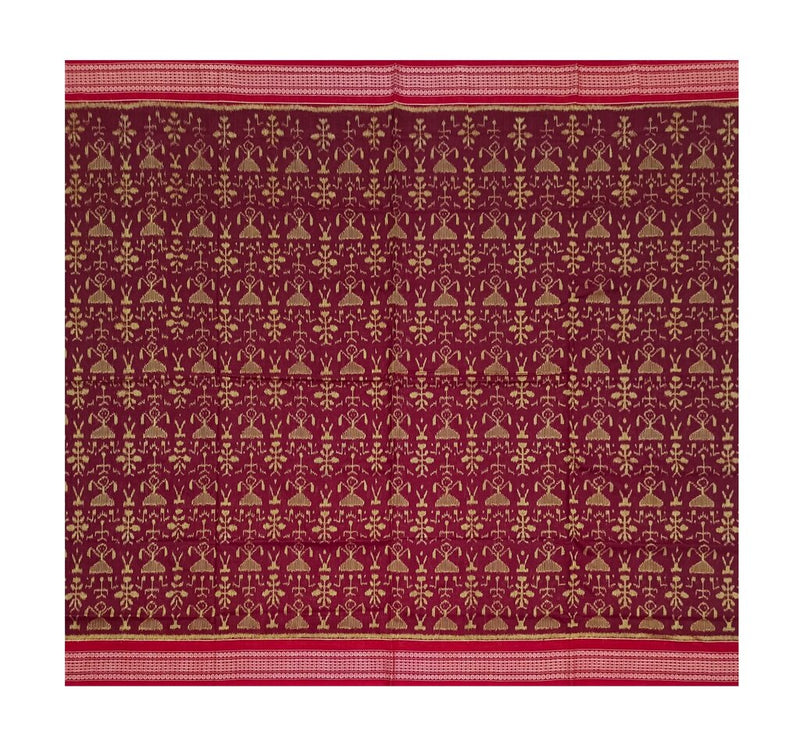 Sambalpuri cotton saree with blouse piece