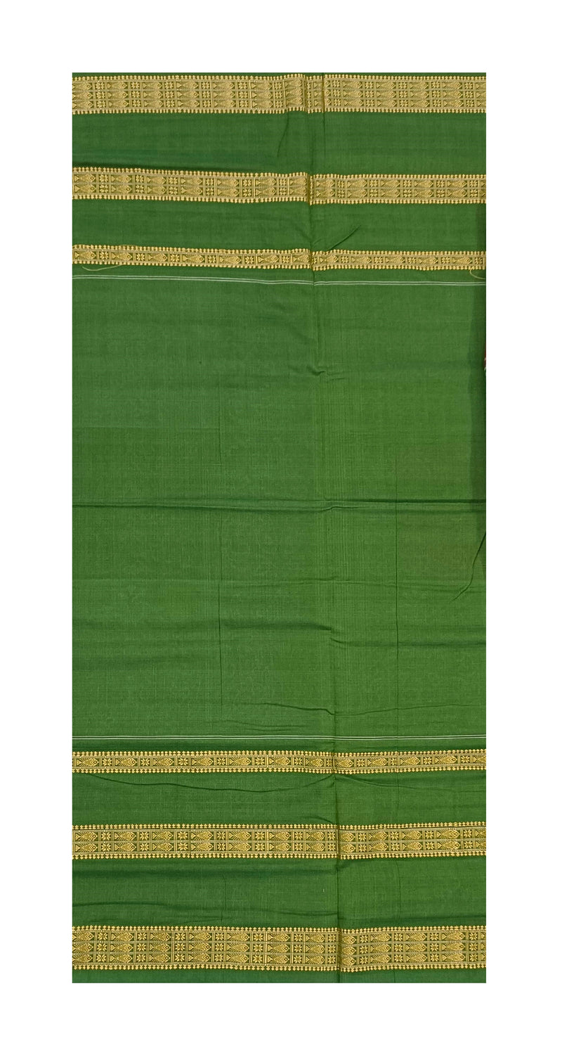 Sambalpuri cotton saree with blouse piece