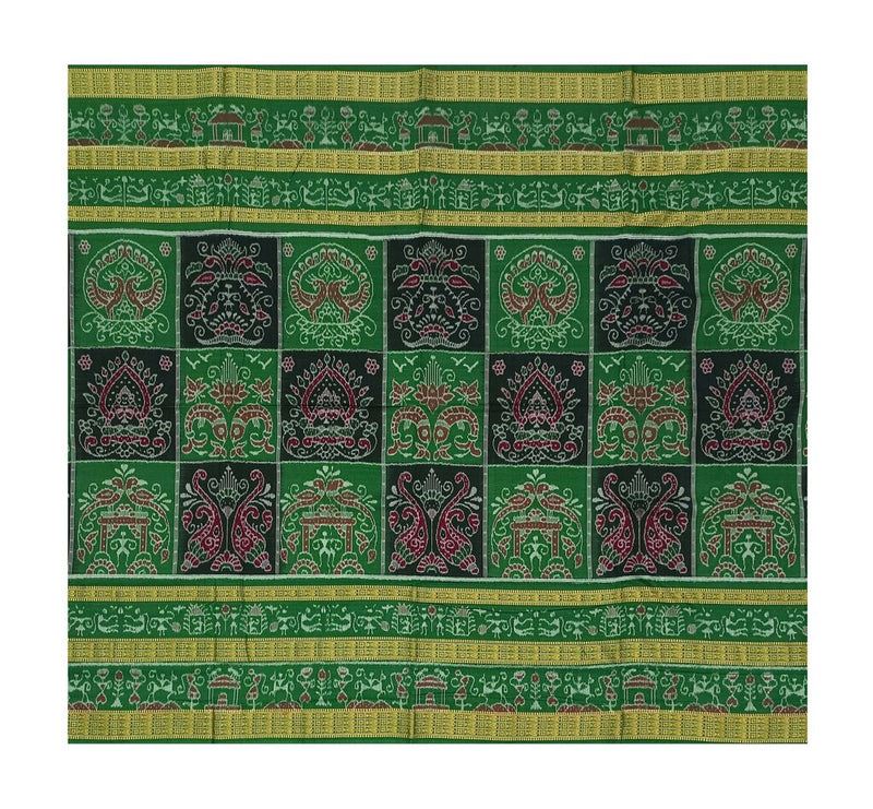 Sambalpuri cotton saree with blouse piece