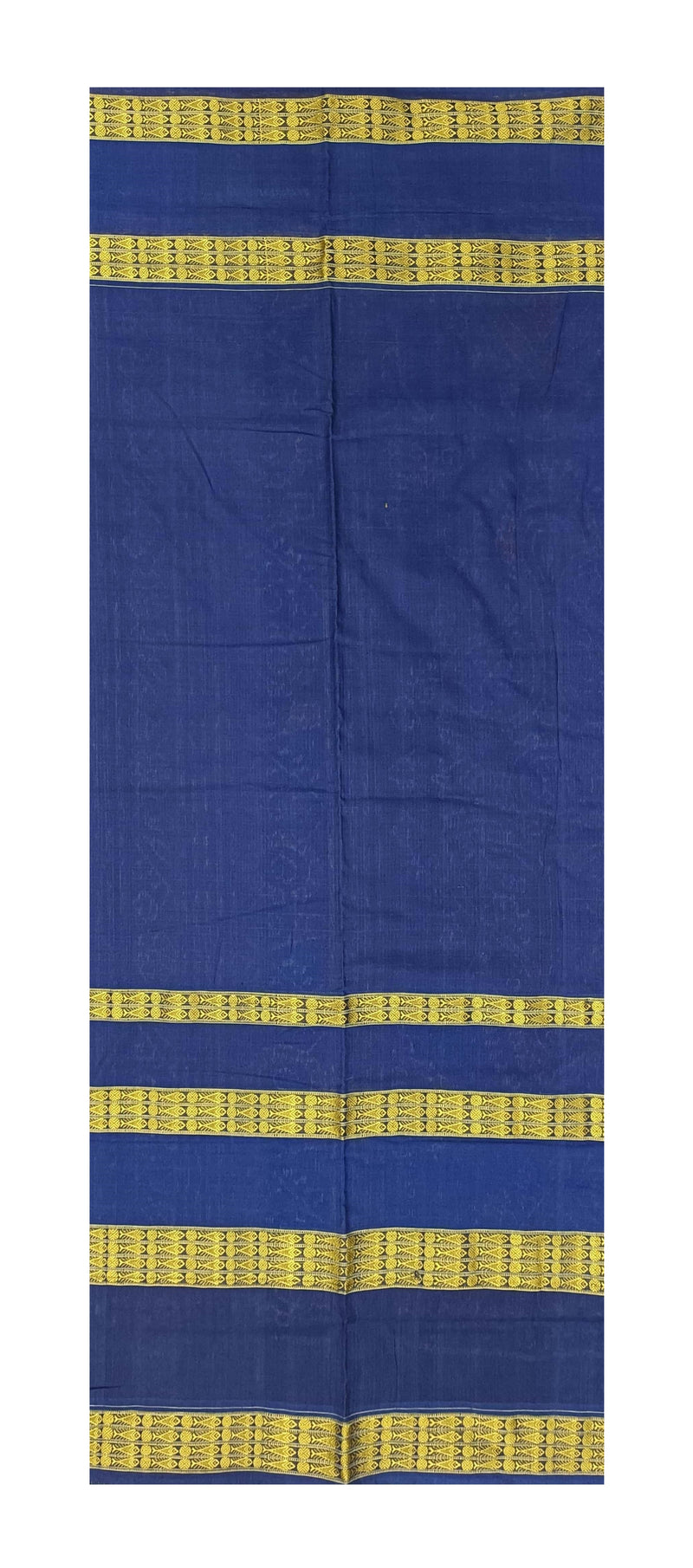 Lahari multi boarder with Terracotta design SAMBALPURI cotton saree with blouse piece