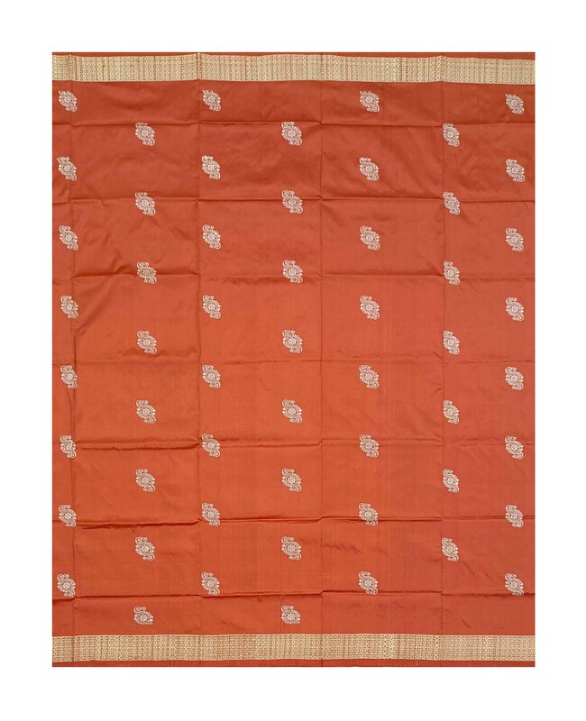 Sambalpuri unstitched Silk Kurti Material. 2.4 mtr