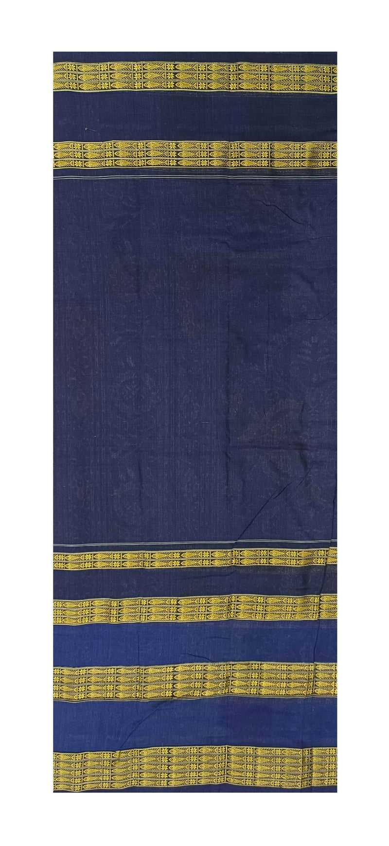 Check check and Pasapali design multi boarder SAMBALPURI cotton saree with blouse piece