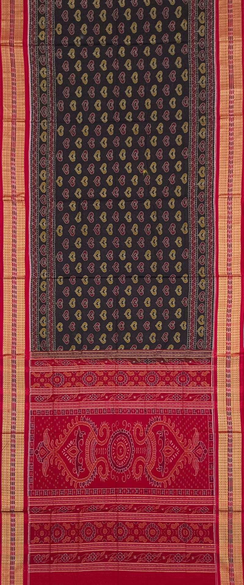 Sambalpuri cotton saree with blouse piece