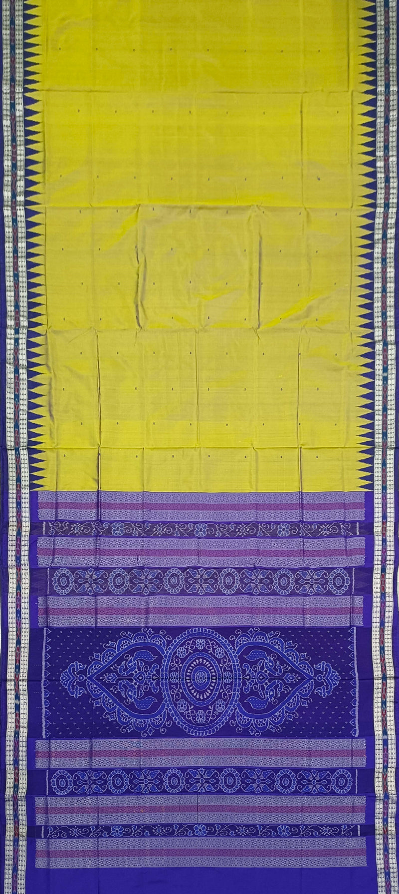 Sambalpuri silk saree with blouse piece