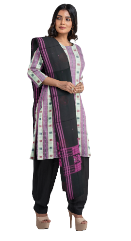 Sambalpuri cotton dress material set