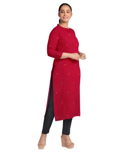 Sambalpuri Bapta Silk Kurta/Kurti/Shirt. Options - 2.5 mtr and 2 mtr