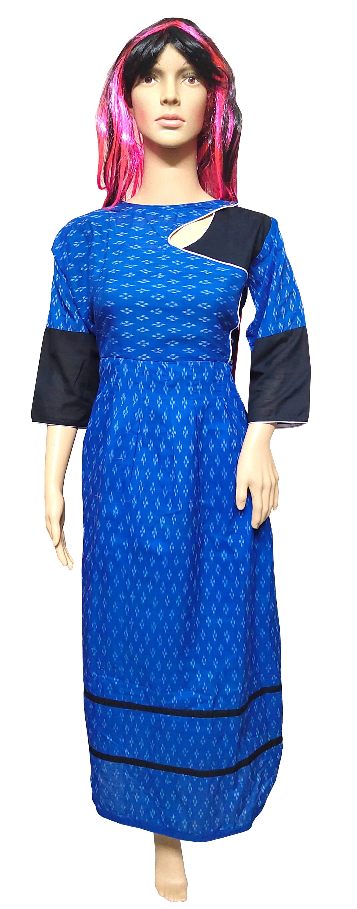 Ready made Sambalpuri Long Kurti Design. size 42 XL